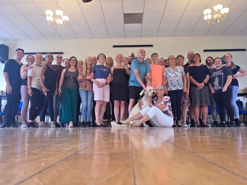 Other image for Sepsis survivor dancing again after sight loss
